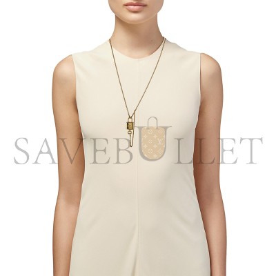 LOUIS VUITTON COLLIER LV ROCKY NECKLACE M00567